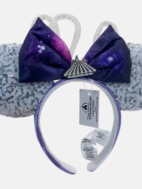 Disney Parks The Main Attraction Space Mountain Minnie Mouse Ears Headband